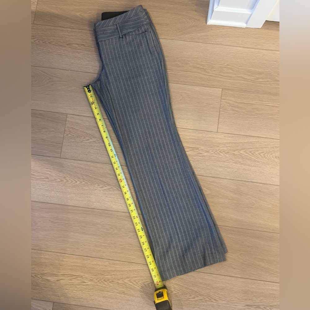 Express Gray Pinstripe Dress Pants - Picture 10 of 10